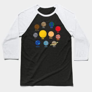 Many lands around one sun Baseball T-Shirt